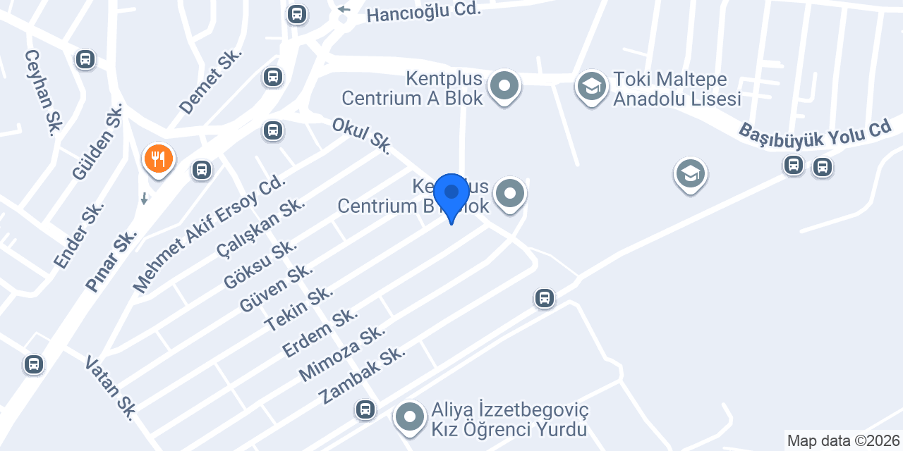 Acil Usta Servis 7/24 konumu