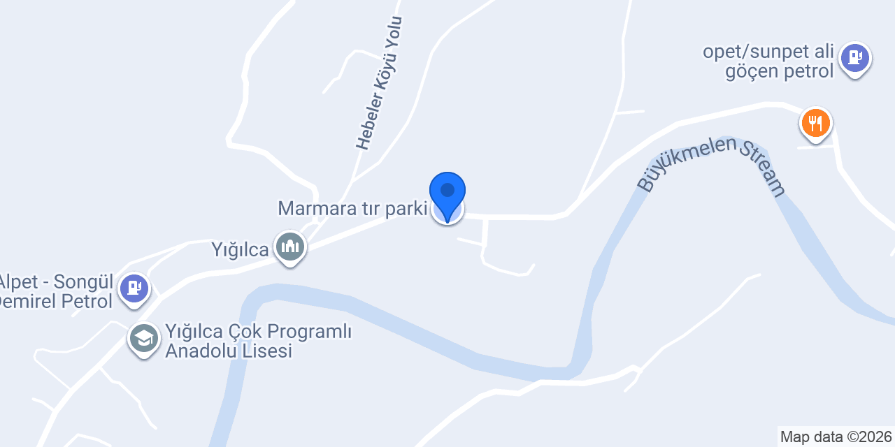 Marmara tır parki konumu