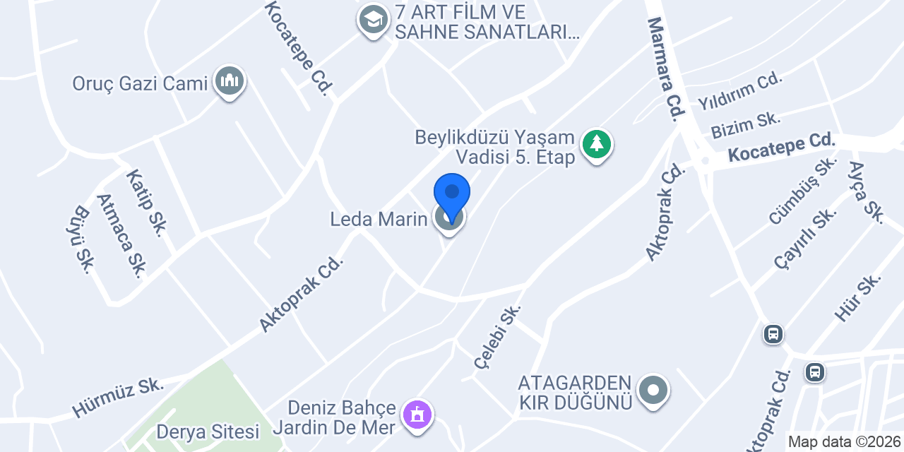 Bi Butik Pasta Atölyesi konumu