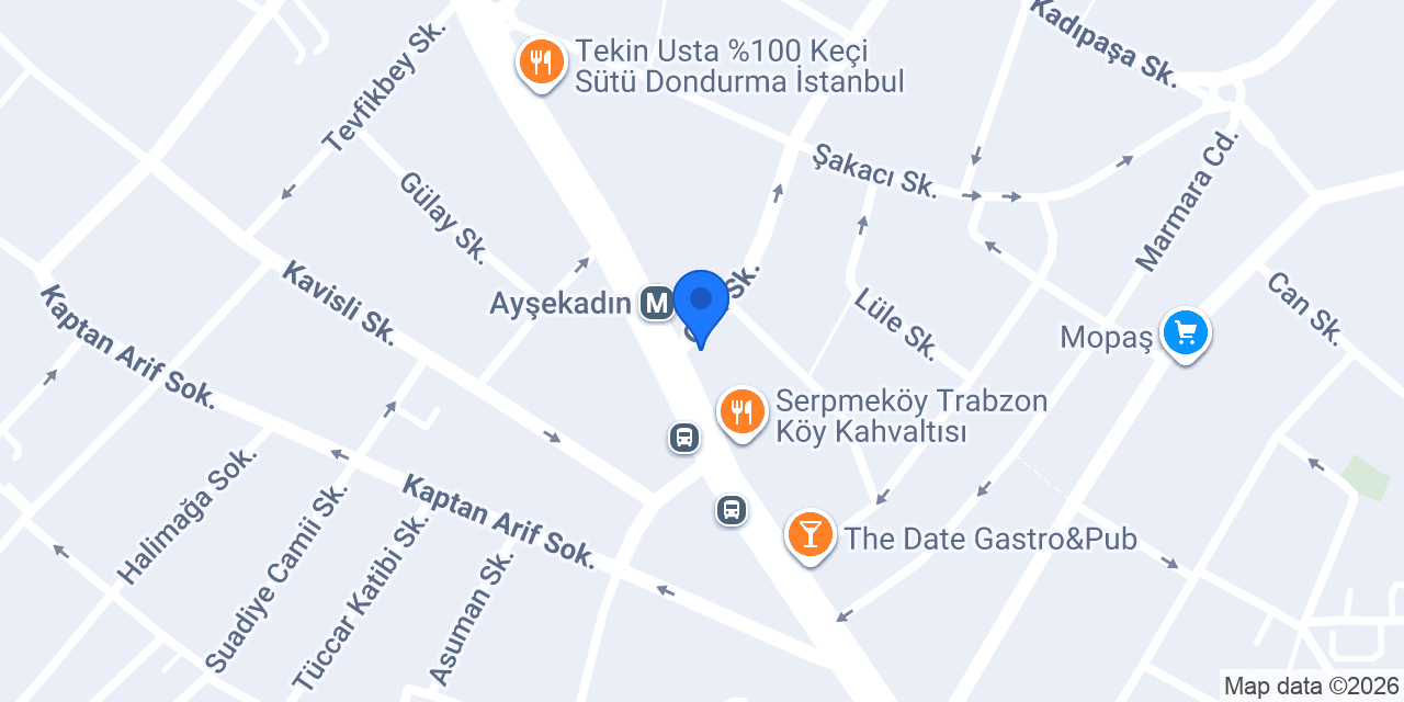 Emiroğlu Baklavaları konumu