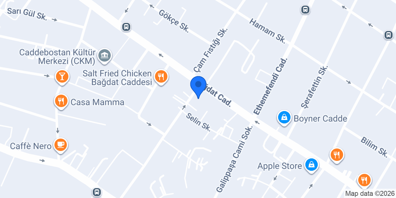 Optik Dünyası Bağdat Caddesi konumu