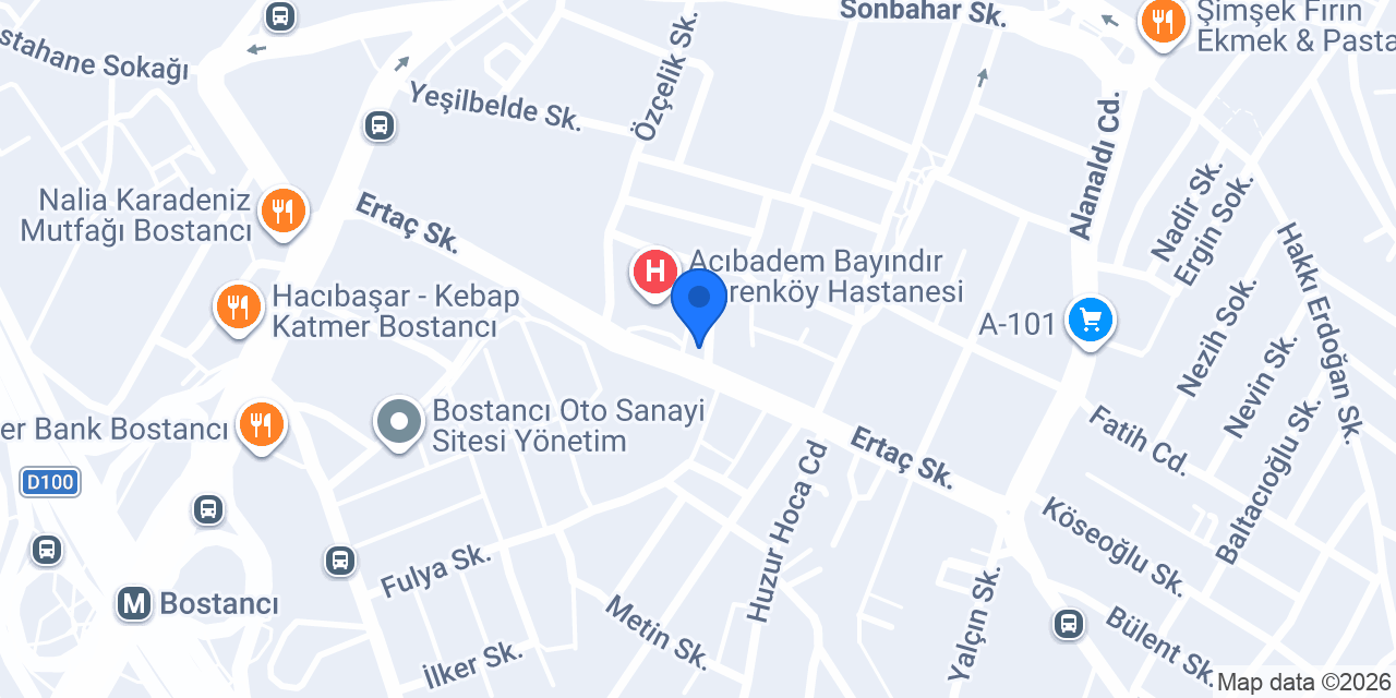 Eczane Gökçe konumu
