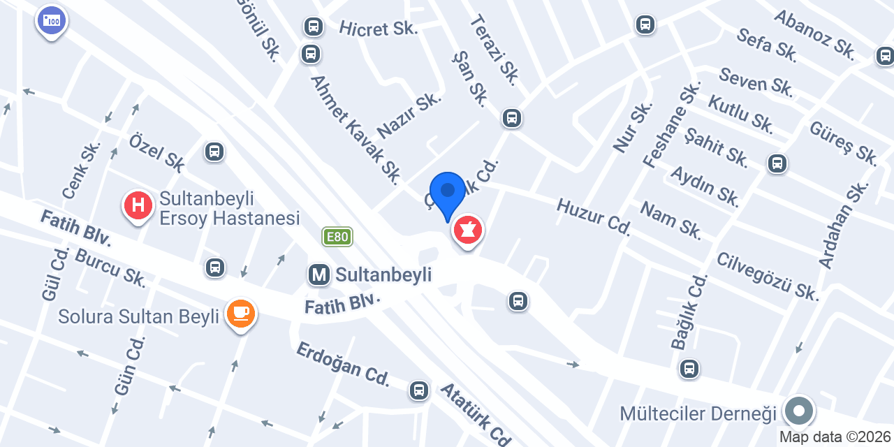Ferşan İnş. Yapı Taah. San. Diş Tic. Ltd. Şti. konumu