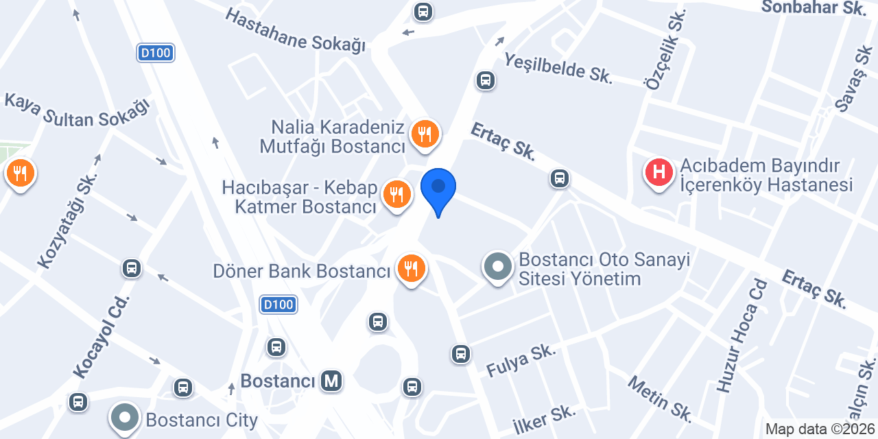 DREAMSPA BOSTANCI konumu