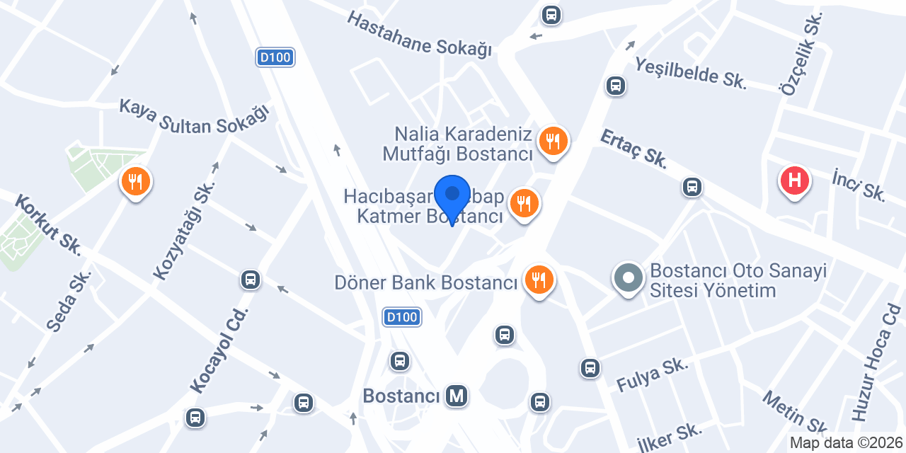 Bostancı Final Okulları konumu