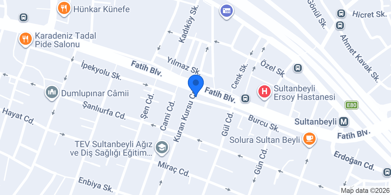 Diş Hekimi Mustafa Erensoy konumu