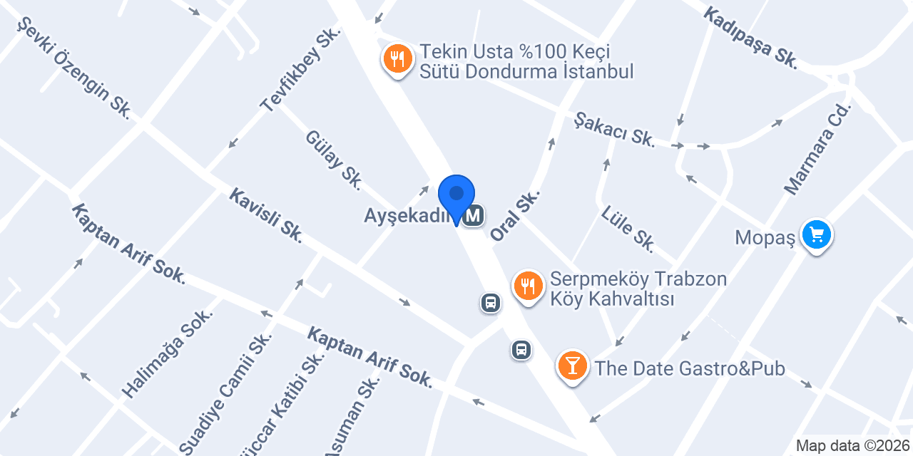 TEB Kazasker Şubesi konumu