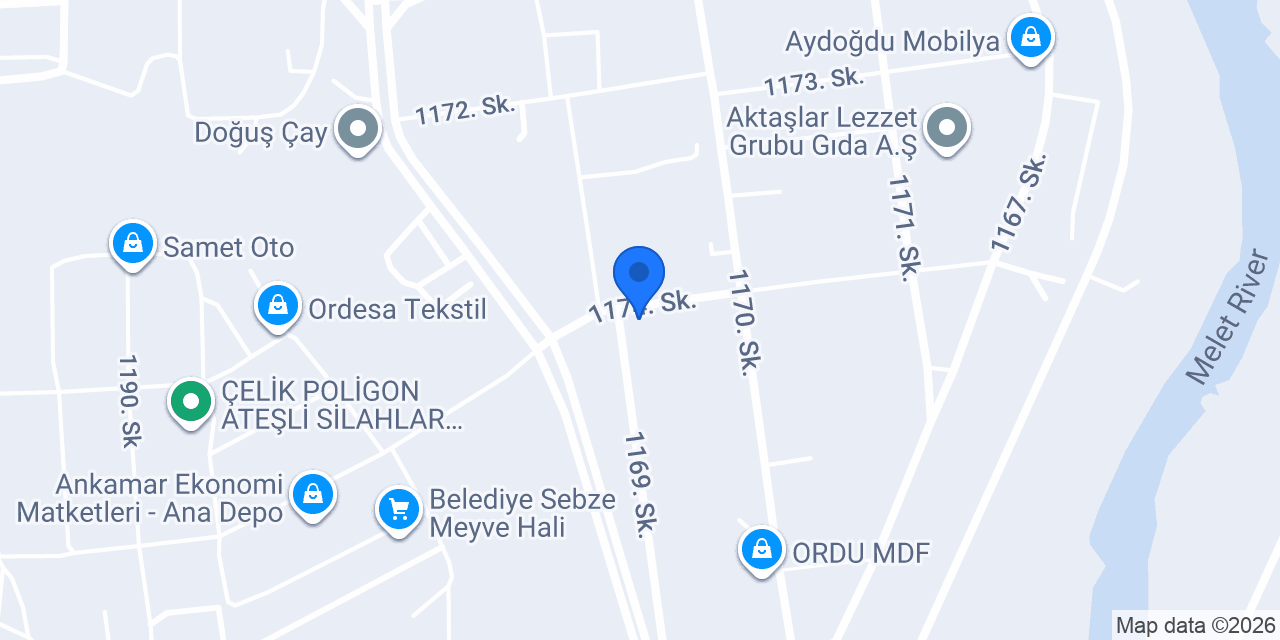 Yedi İnci Tekstil konumu