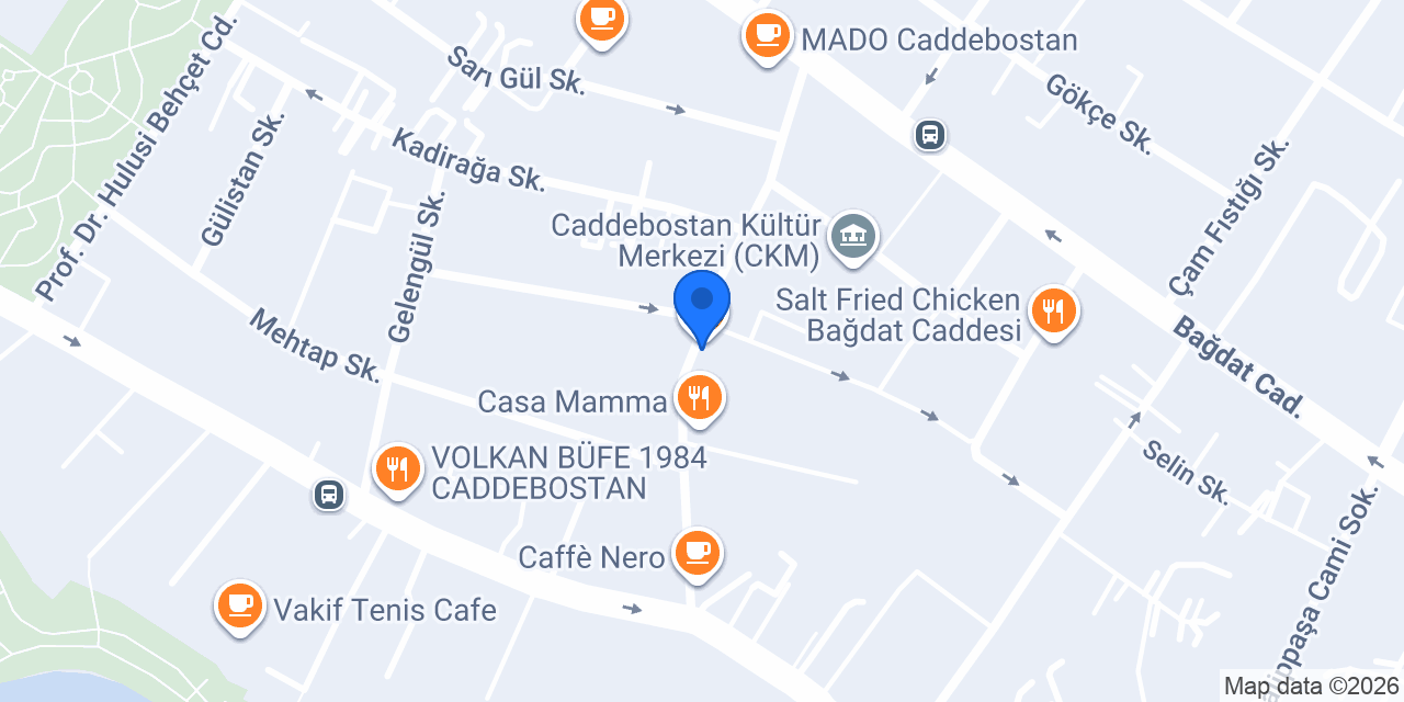 Caddebostan Plajyolu Eczanesi konumu