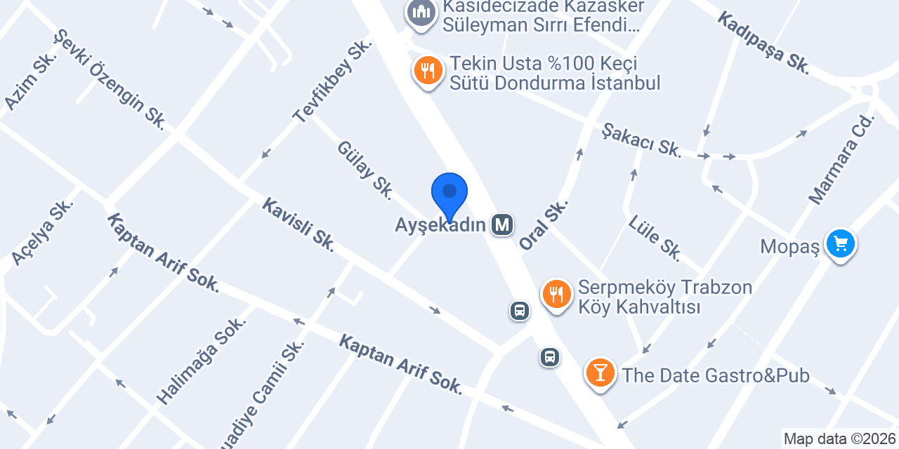 Valentino Erkek Kuaförü konumu