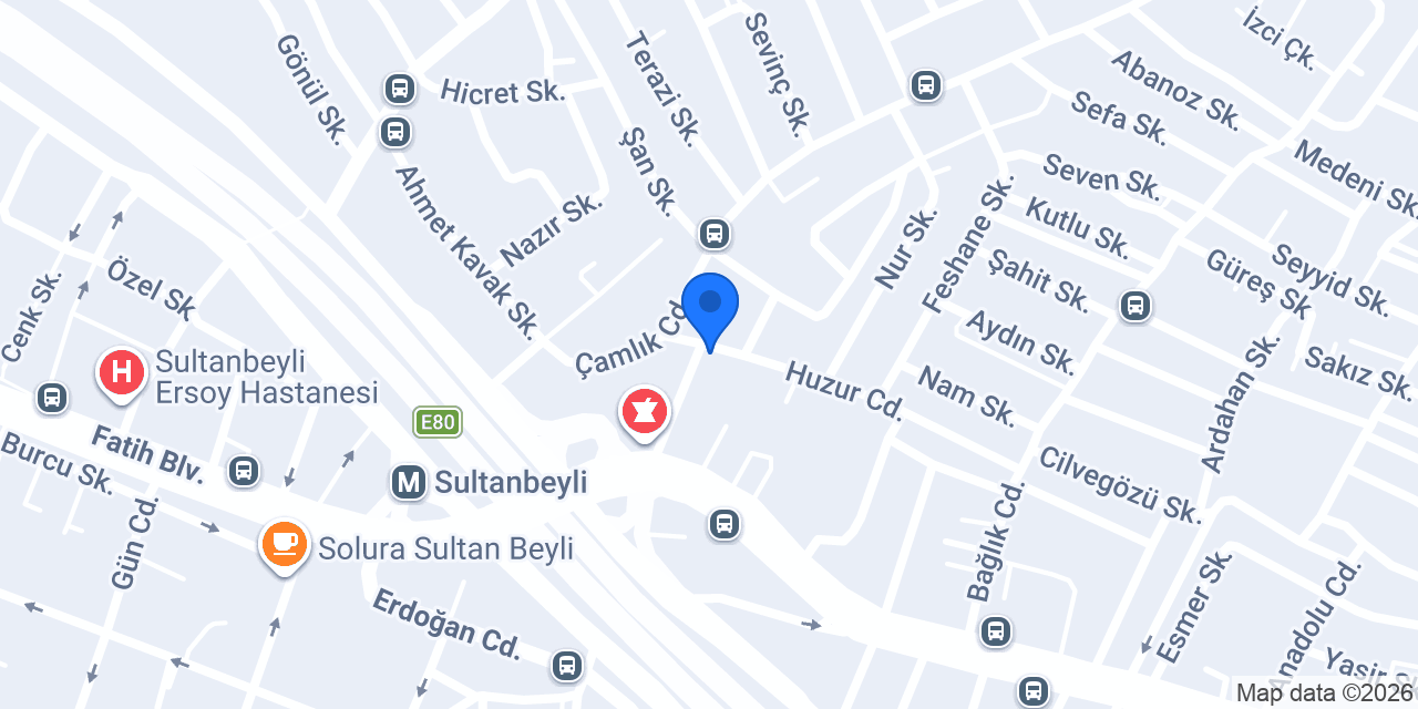 Çamlık Berber Salonu konumu
