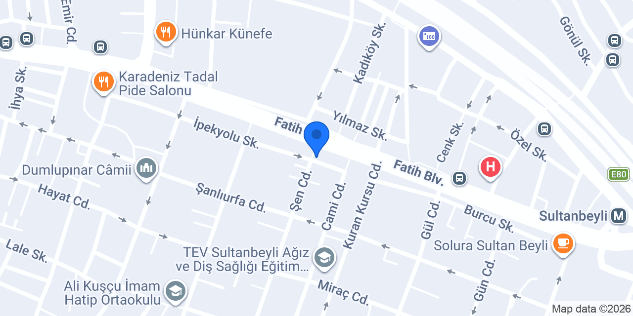 Tekno Cep konumu