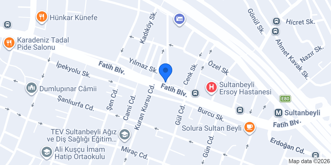 Moda Akbaş konumu