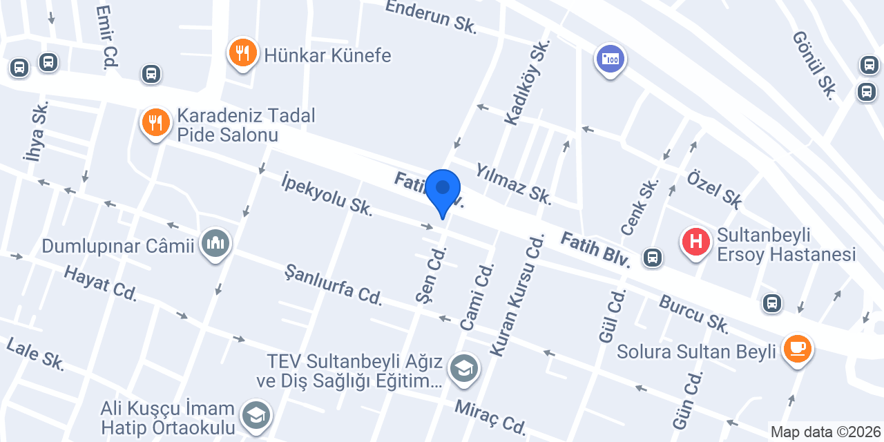 Arda Sürücü Kursu konumu