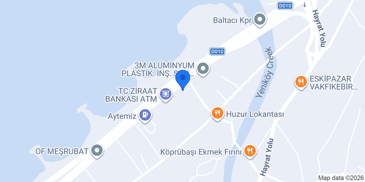 Köroğlu Yapı konumu