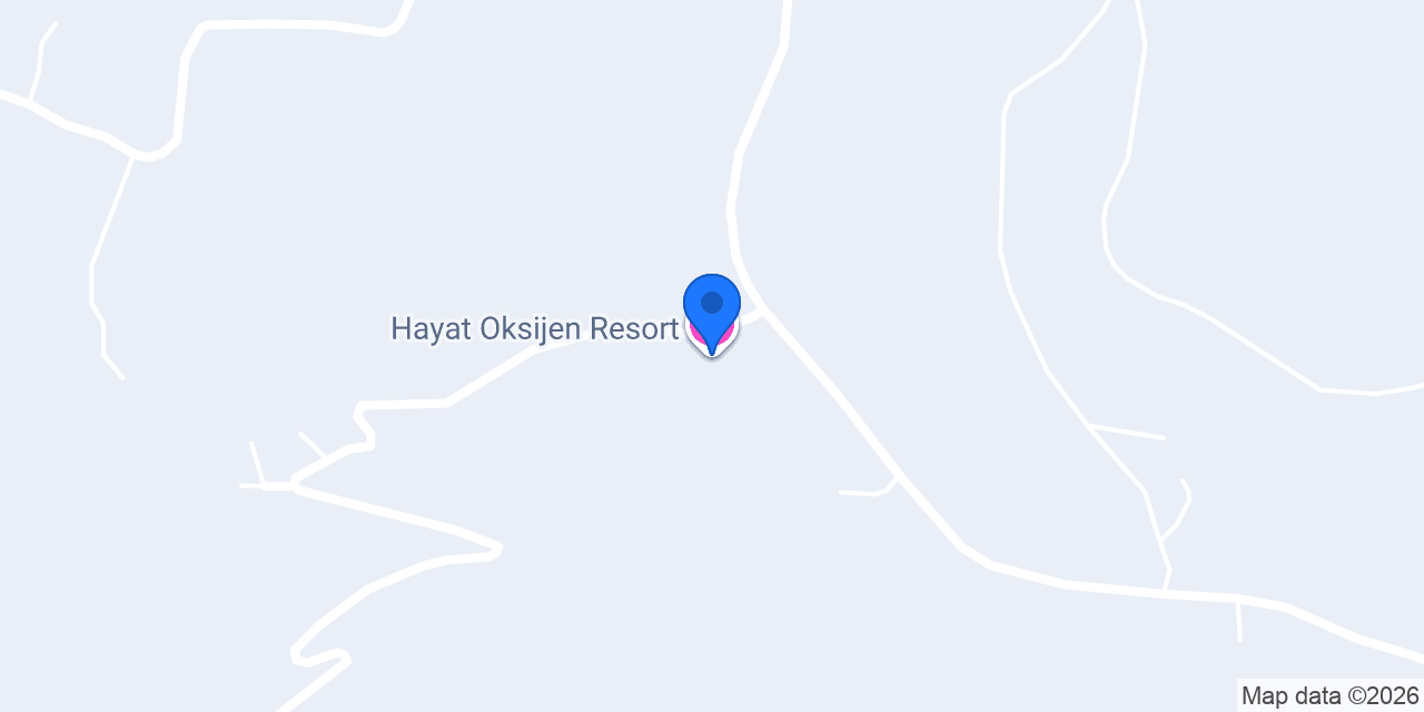 Hayat Oksijen Resort konumu