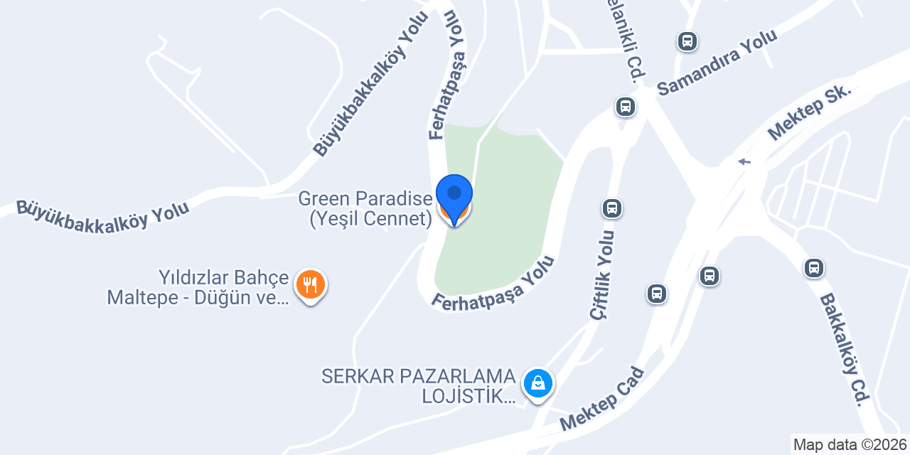 Green Paradise (Yeşil Cennet) konumu