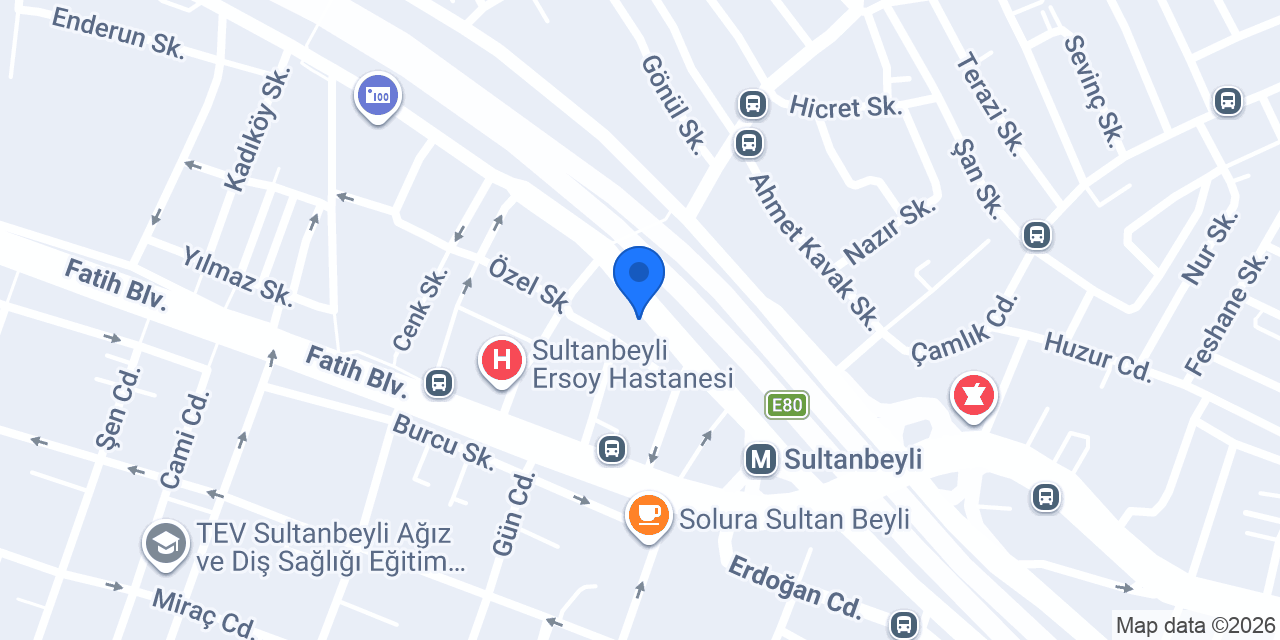 Yapı Kredi - Sultanbeyli TEM Şubesi konumu