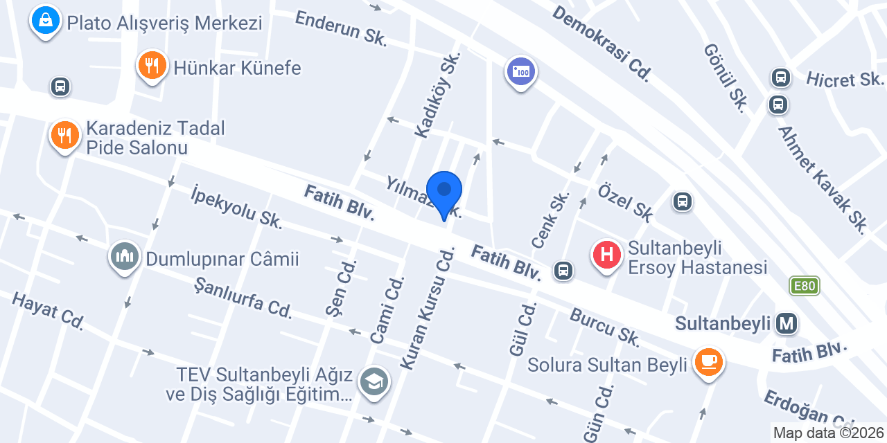 Merkez Taksi konumu