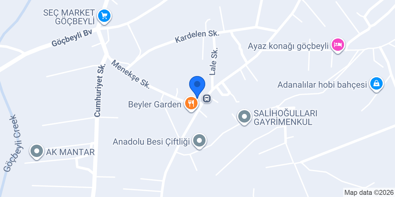 PARK SERACİLİK konumu