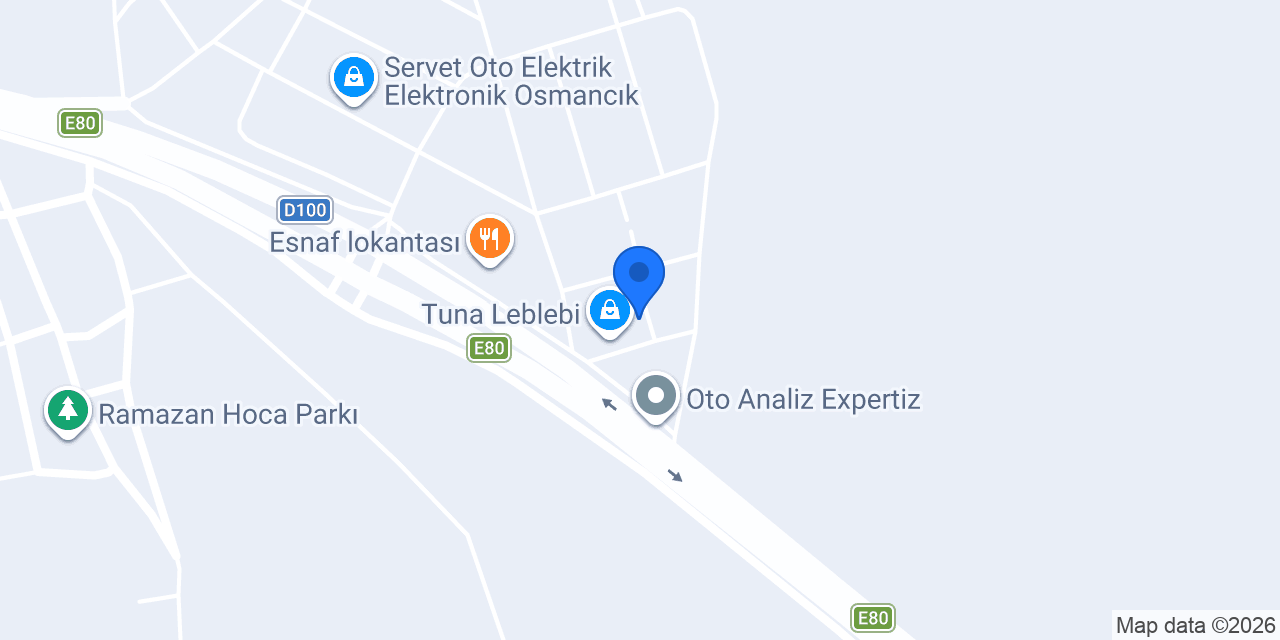 OSMANCIK PİLOT GARAGE OTO EKSPERTİZ konumu