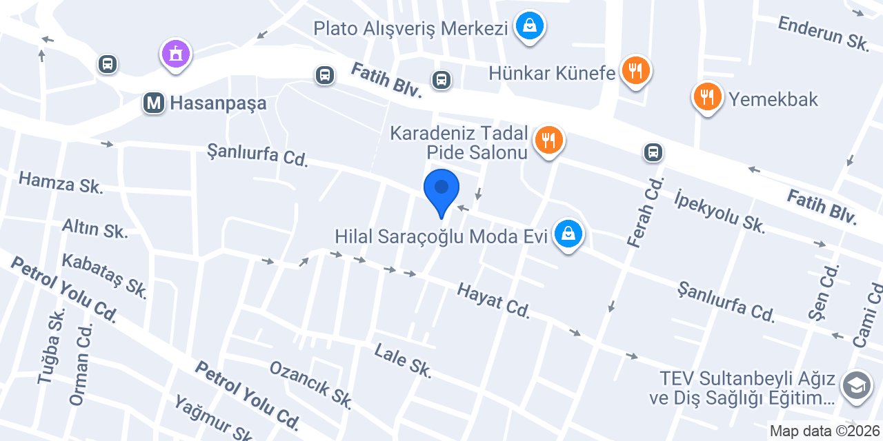 Azaklı Ticaret konumu