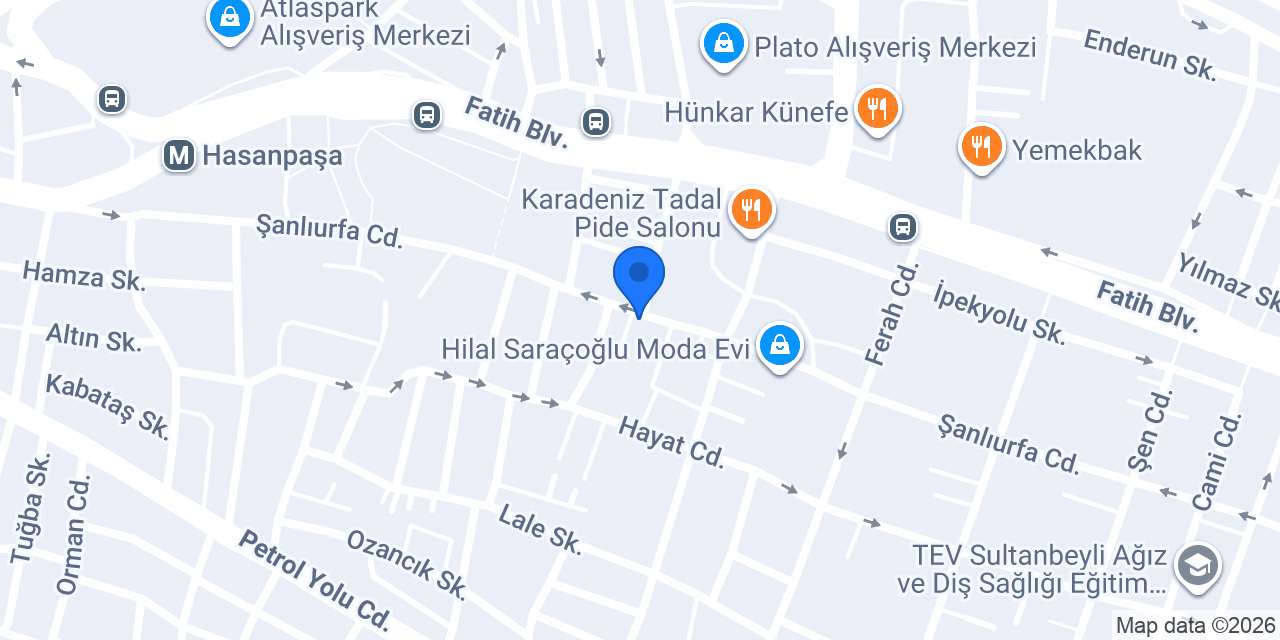 PARK216 konumu