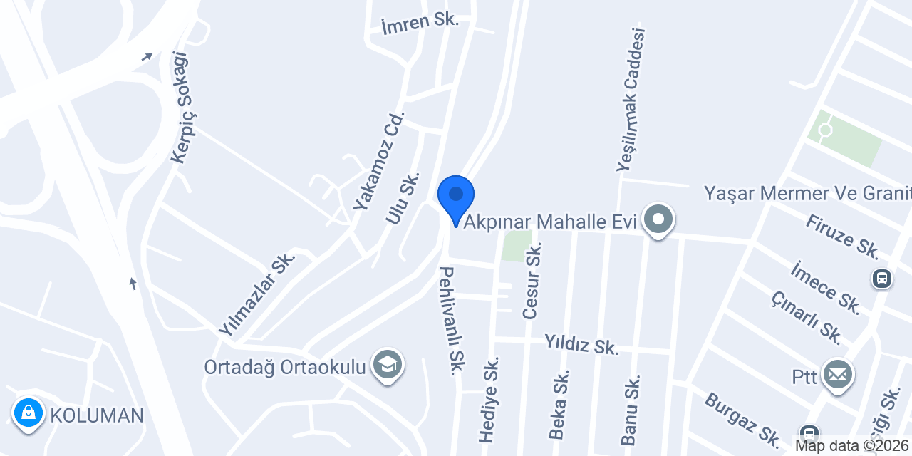 Meydan Otomotiv konumu