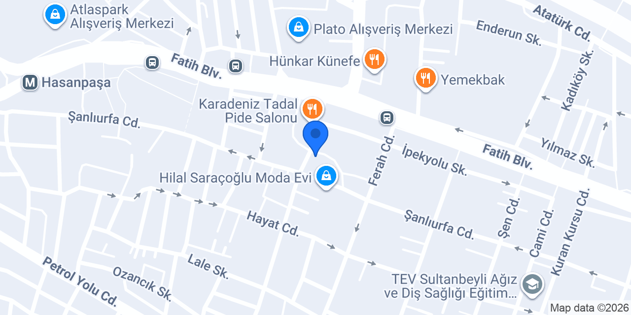 Güneş Bayan Kuaförü konumu