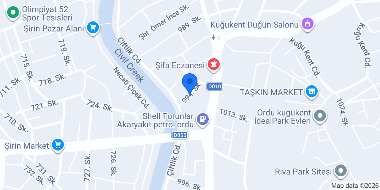 Kuzey mobilya inşaat konumu
