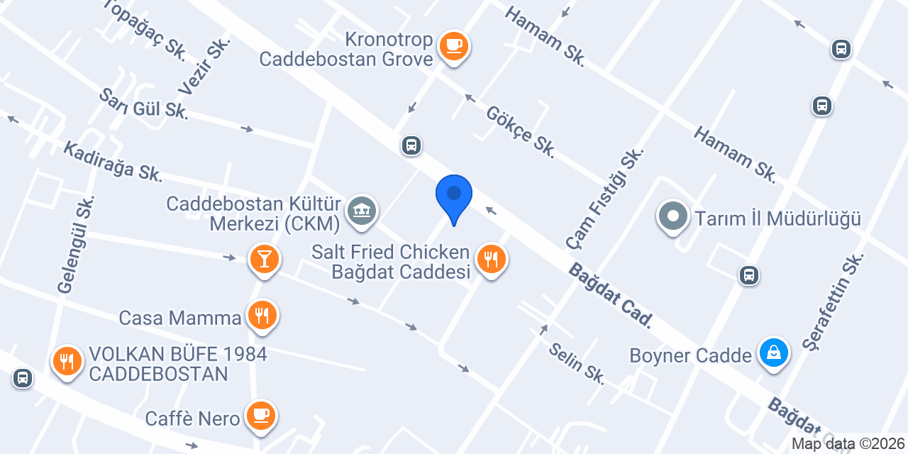 Çilingir Sofrası Cadde konumu
