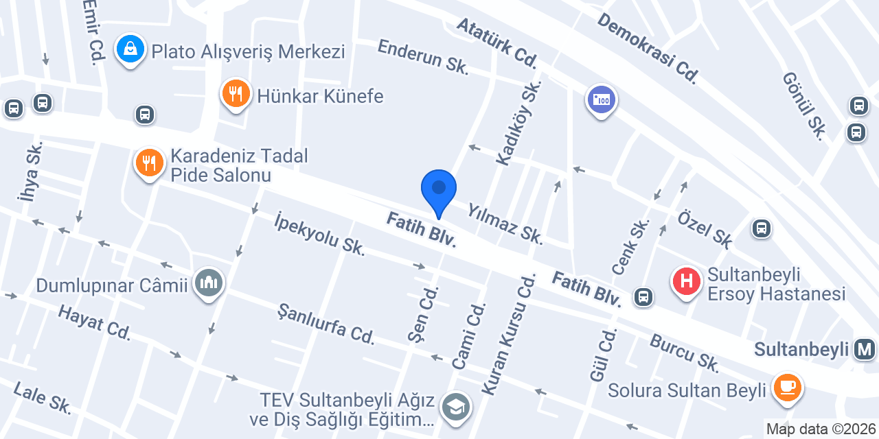 Sultanbeyli TV konumu