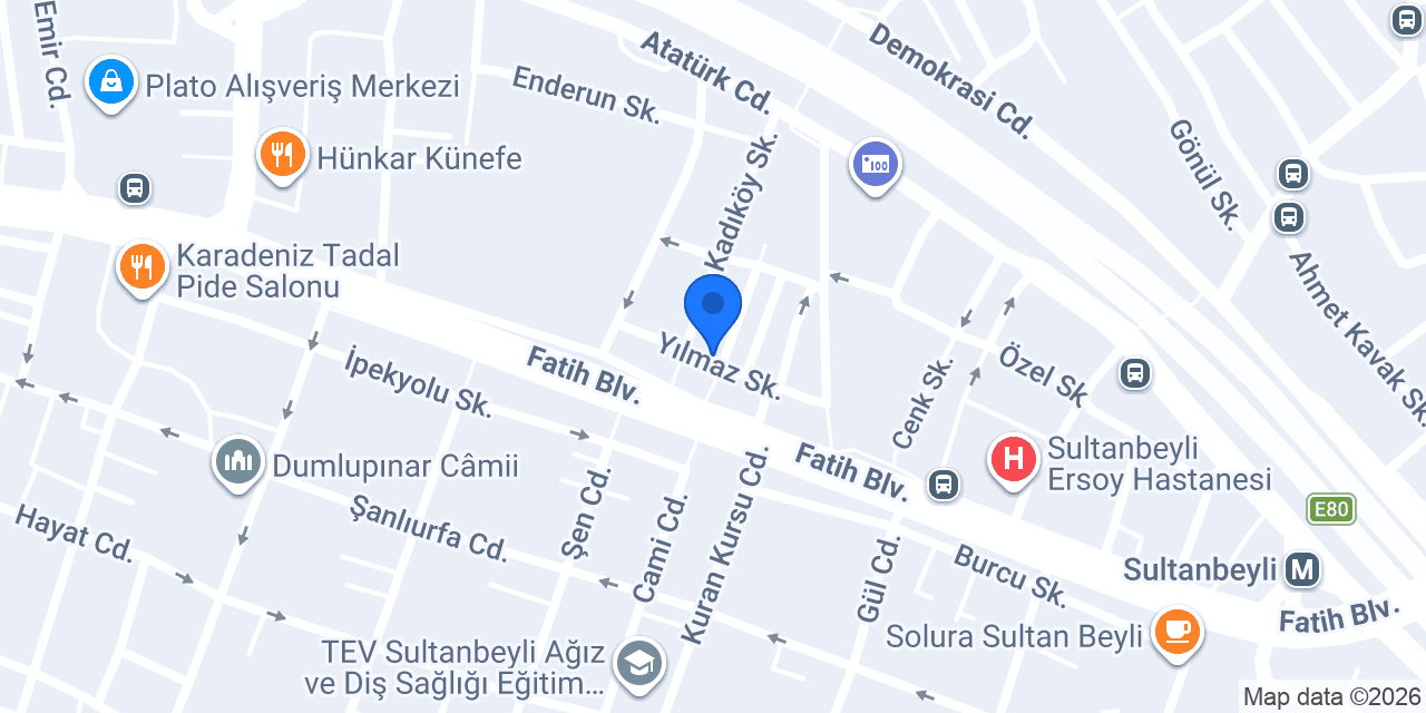 Şahin Market konumu