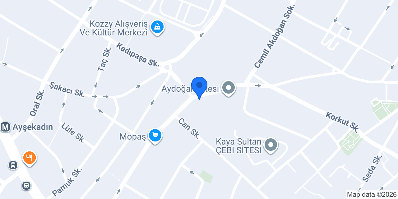Profiterol Atölyesi - Kozyatağı konumu