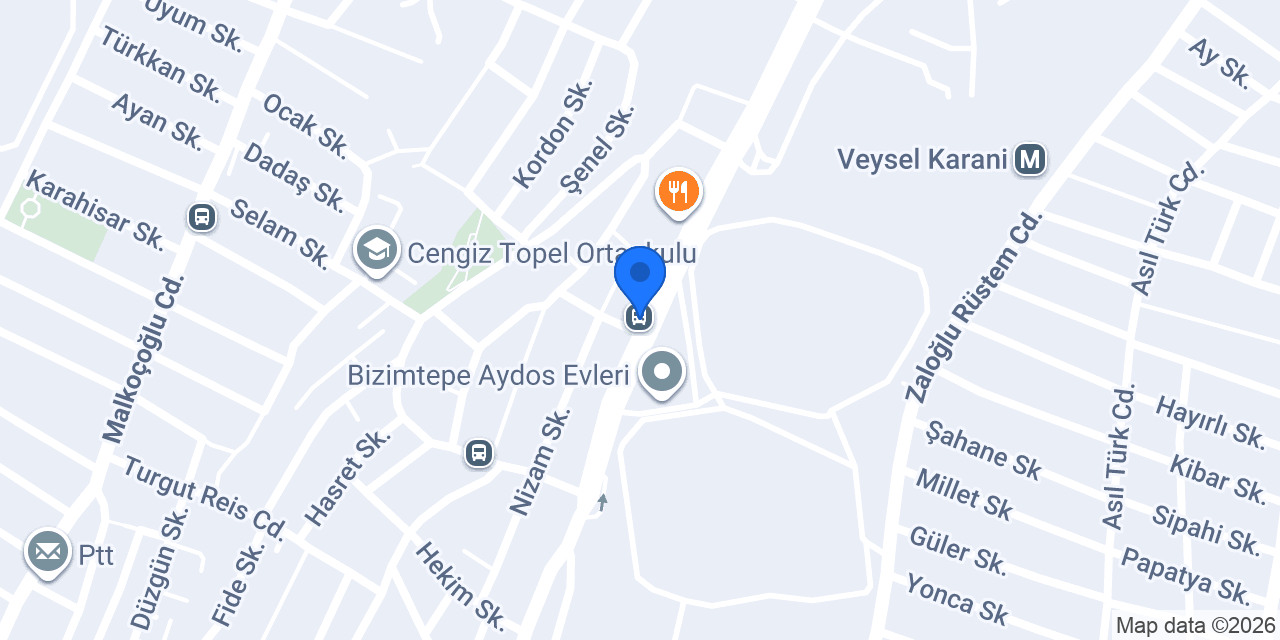 Menderes Erkek Kuaförü konumu