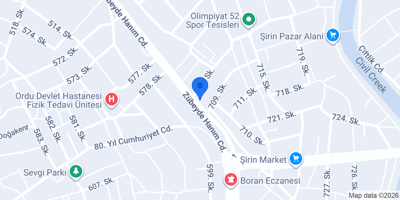 Tuğtekin Elektrik konumu