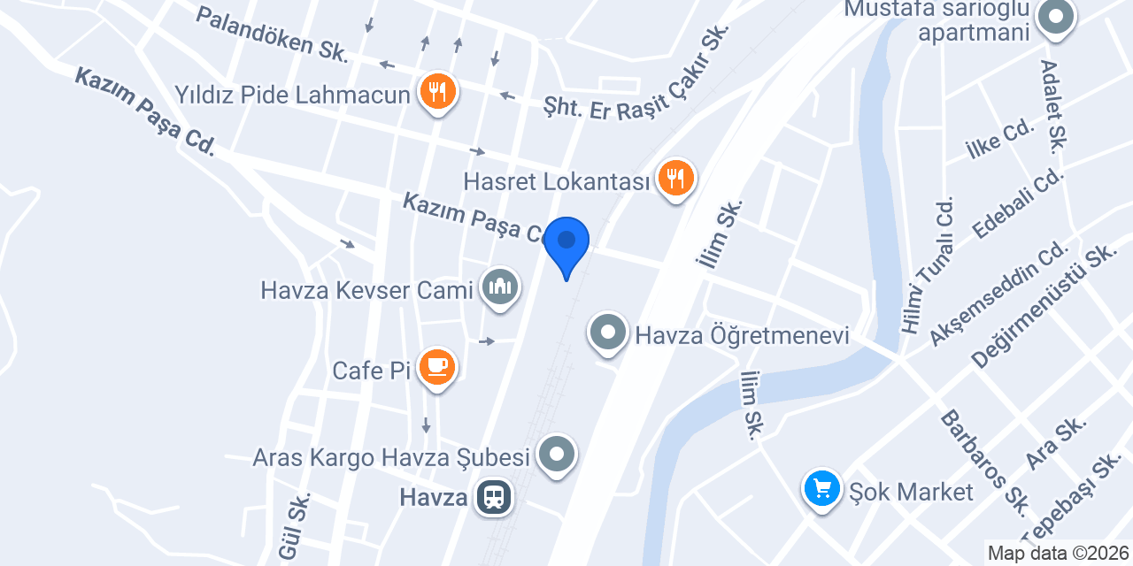Uğur Kurs Havza konumu
