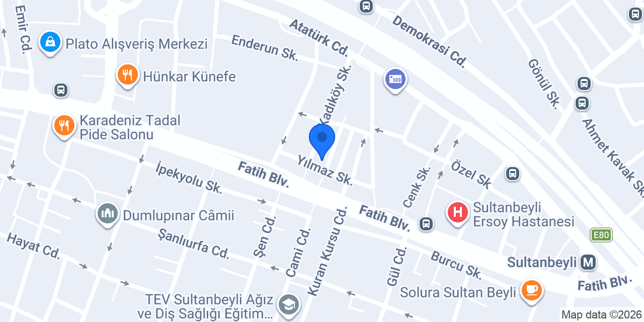 Necip Kurutemizleme konumu