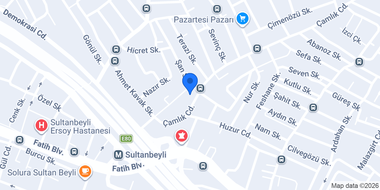 Maraş Dondurma Salonu konumu
