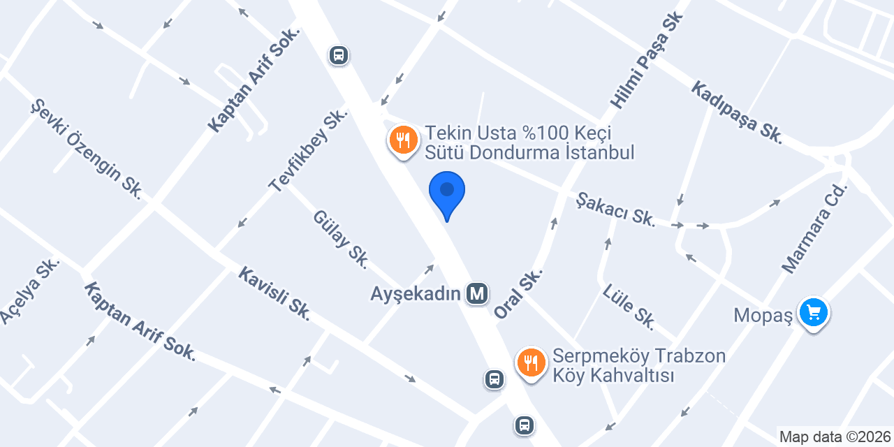 Yapı Kredi - Şenesenevler Şubesi konumu