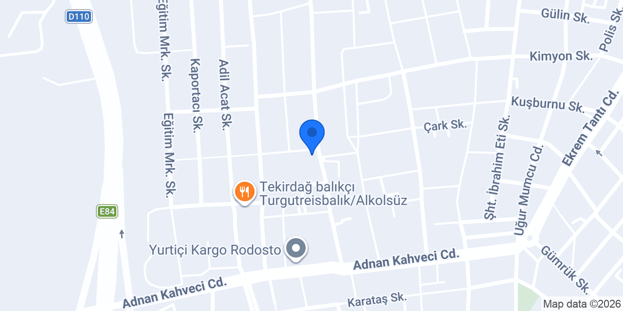 Meriç Kişisel Gelişim Kursu konumu