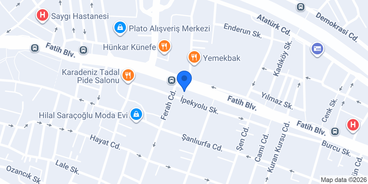 Sarrafoğlu Kuyumculuk konumu