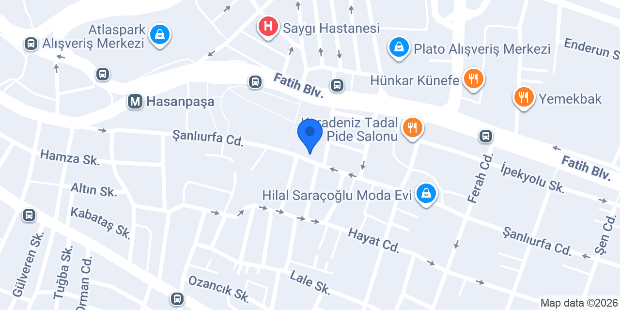 Serdem Mobilya konumu