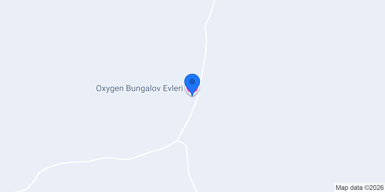 Oxygen Bungalov Evleri konumu
