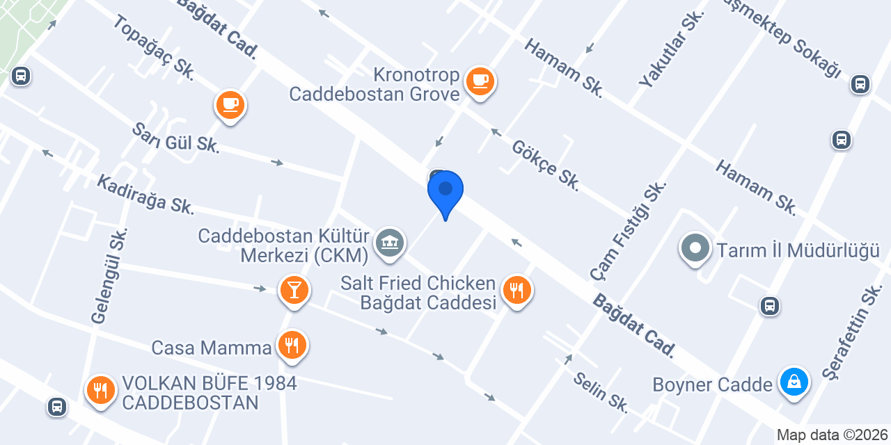 Denizbank Caddebostan Şubesi konumu