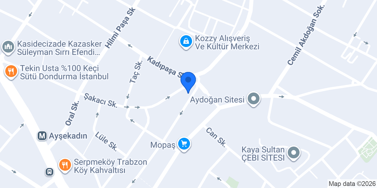 Kristal Büfe Kozyatağı konumu