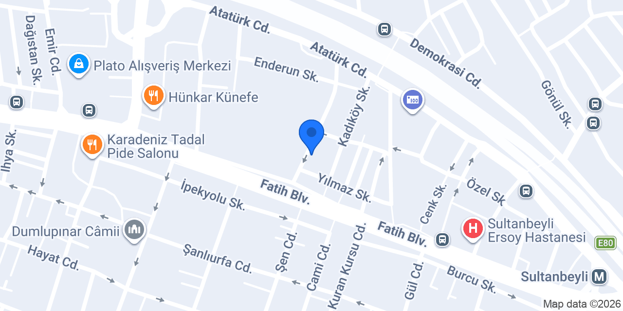 Sultanbeyli Lalebahçesi Anaokulu konumu
