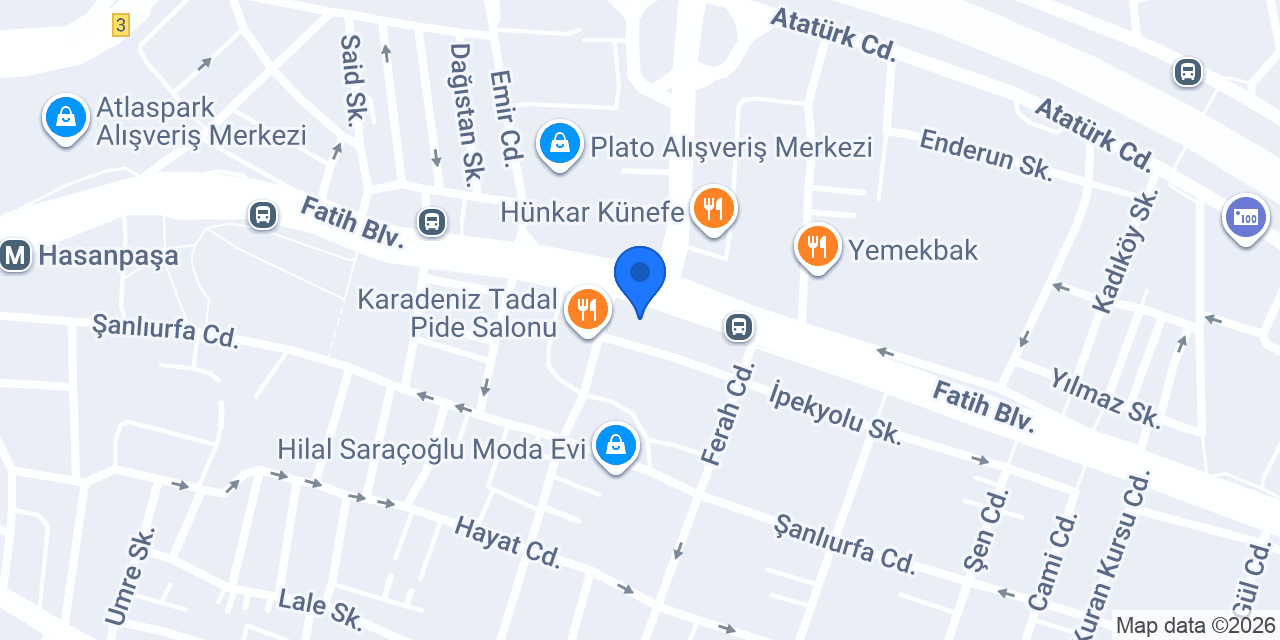 Lazer Merkezi konumu