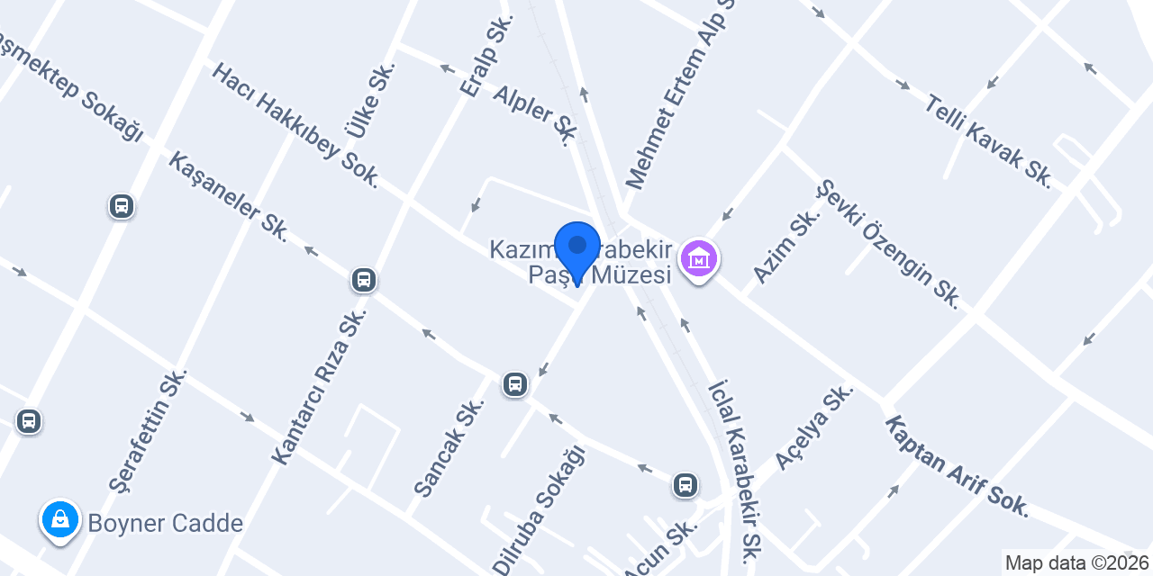 Çınar Et Pazarları konumu
