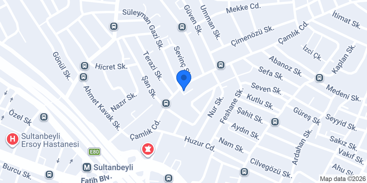 Çamlık Avm konumu
